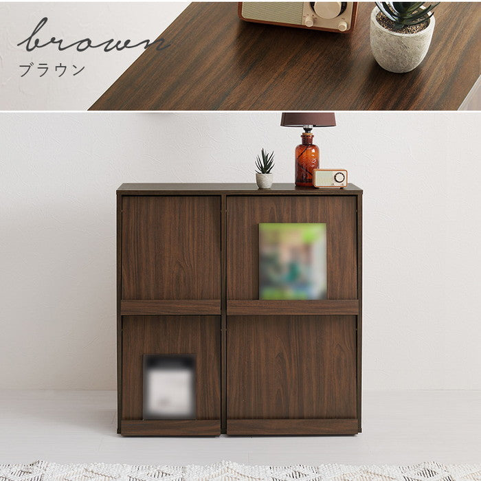 フラップ式ディスプレイラック RCC-1716 幅85×奥行35×高さ85cm hgs-3000003868の画像