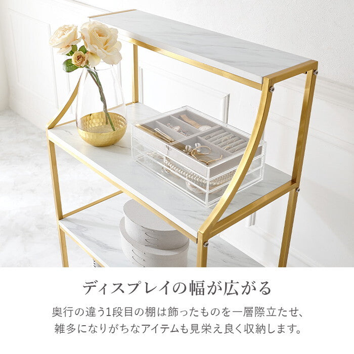 オープンラック 幅61×奥行30×高さ100cm LCC-4618 hgs-3000003947の画像
