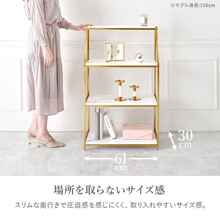 オープンラック 幅61×奥行30×高さ100cm LCC-4618 hgs-3000003947の画像
