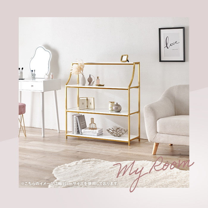 オープンラック LCC-4619 幅91×奥行30×高さ100cm hgs-3000003948の画像