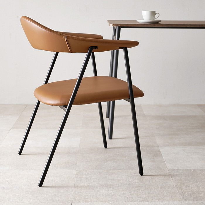 アームチェア LC-4620 幅60×奥行54×高さ76×座面高41.5cm hgs-3000003951の画像