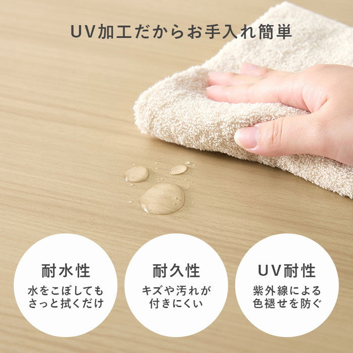 ダイニング ３点セット VDT-7308R90-3S テーブル: 幅90×奥行90×高さ70cm hgs-3000003954の画像