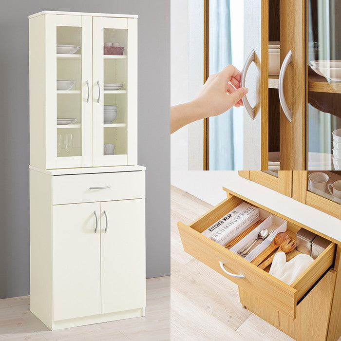 キッチンボード RCC-1902 幅59×奥行43(取手含む)×高さ182cm hgs-3000003984の画像