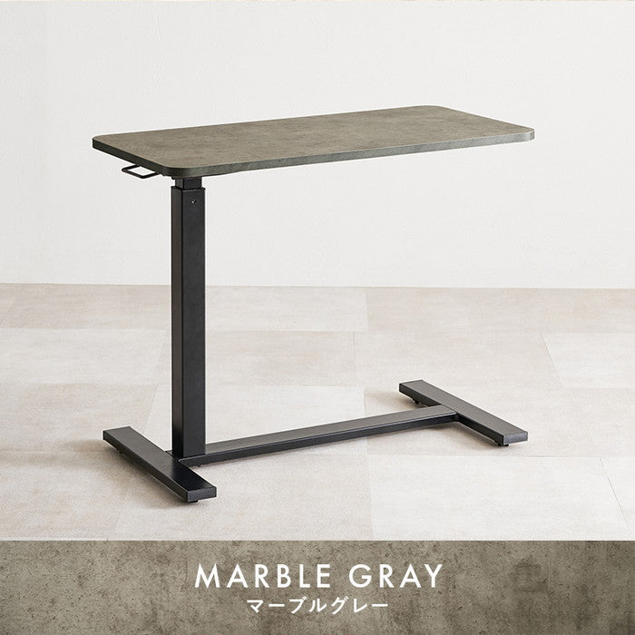 昇降サイドテーブル KT-3179 幅80×奥行40×高さ65?94cm hgs-3000003993の画像