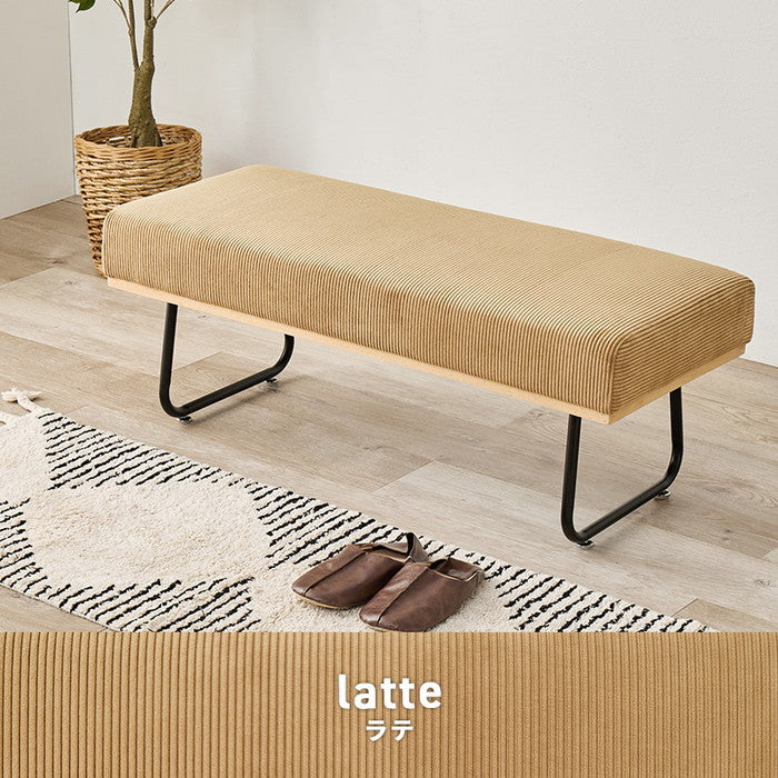 ベンチ LSF-4447-BN 幅105×奥行44×高さ39×座面高39cm hgs-3000004027の画像