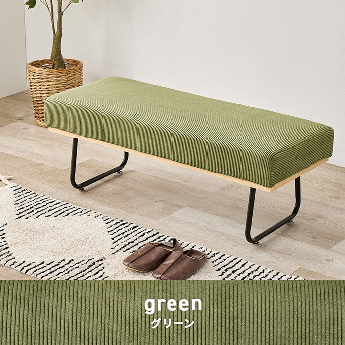 ベンチ LSF-4447-BN 幅105×奥行44×高さ39×座面高39cm hgs-3000004027の画像