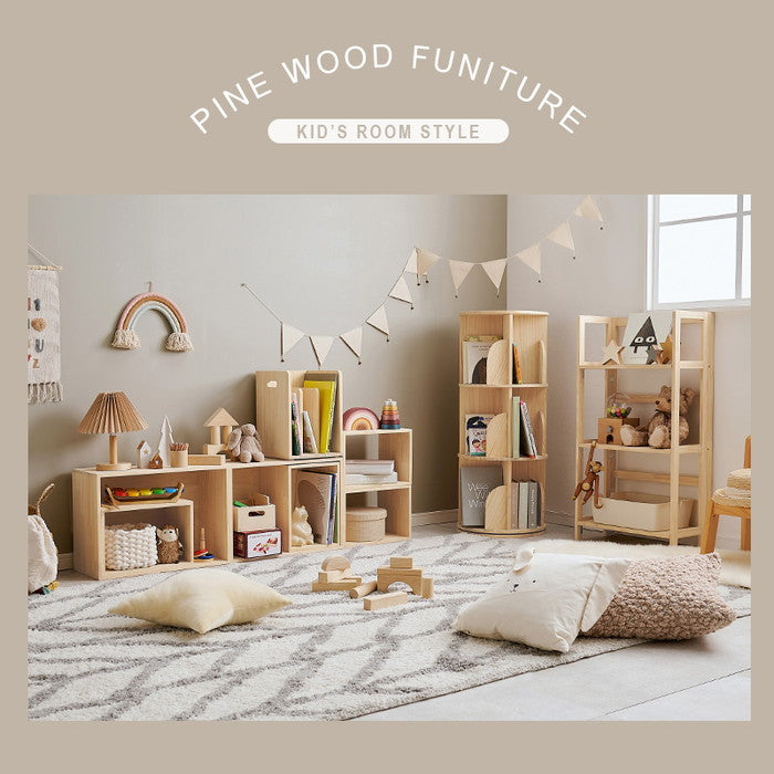 ブックラック ２個組 MM-6875-S2 幅24.5×奥行25.5×高さ35cm（1個） hgs-3000004077の画像