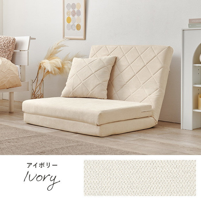 ソファベッド LSF-4886-2P 幅90×奥行81/192×高さ67/10×座面高20/10cm hgs-3000004078の画像