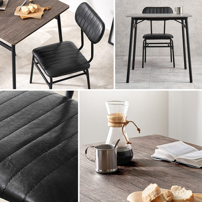 ダイニング ３点セット LDS-4853 テーブル: 幅70×奥行70×高さ70cm hgs-3000004098の画像