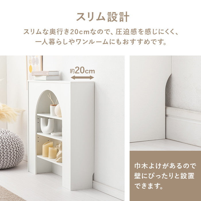 マントルピース MCC-6899 幅80×奥行20×高さ80cm hgs-3000004131の画像