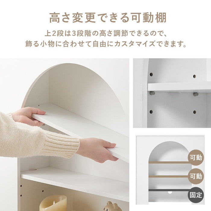 マントルピース MCC-6899 幅80×奥行20×高さ80cm hgs-3000004131の画像