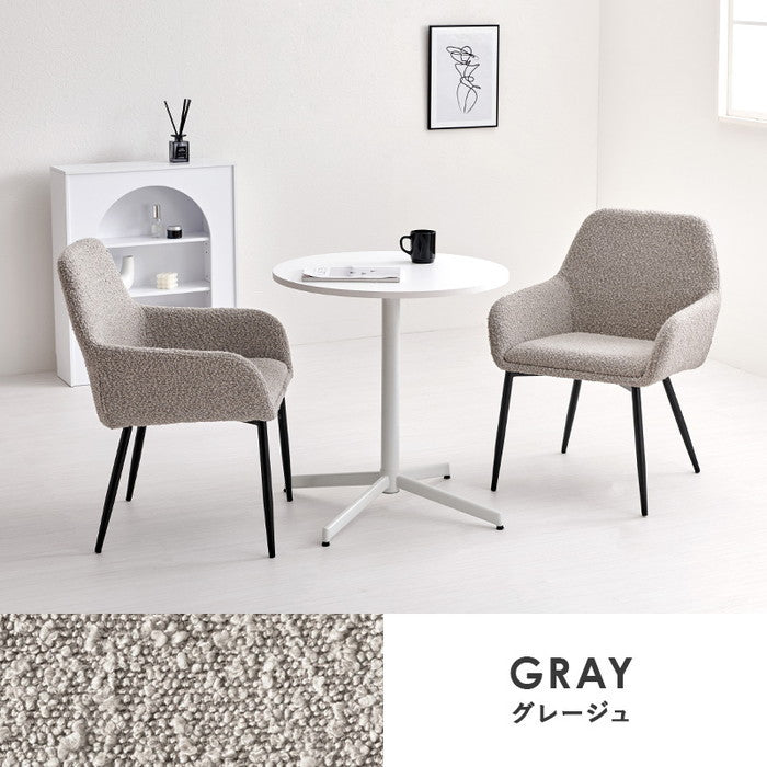 テーブル＆チェア３点セット LT-4931-47-3S テーブル: 幅65×奥行65×高さ70cm hgs-3000004227の画像