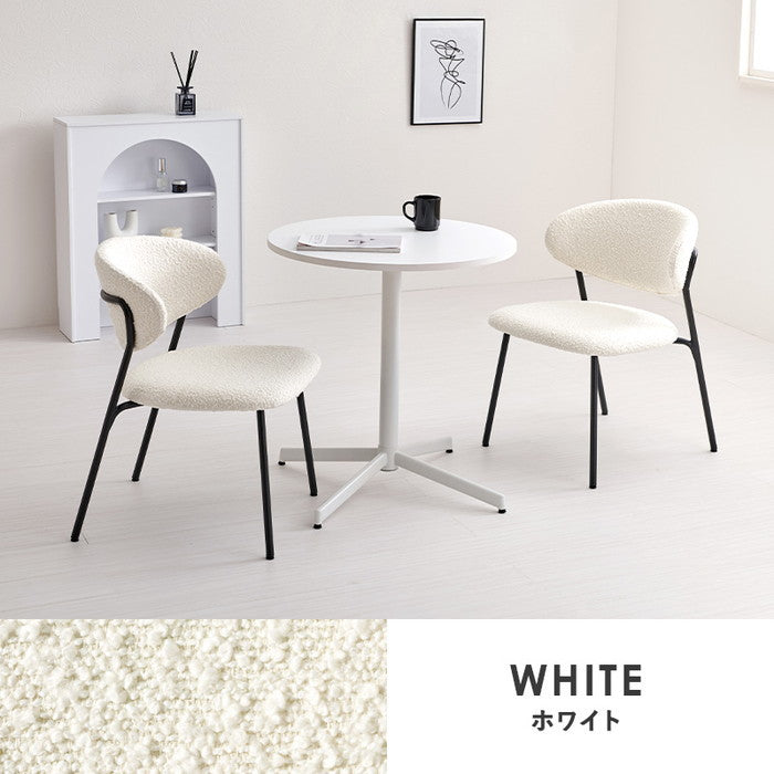 テーブル＆チェア３点セット LT-4931-49-3S テーブル: 幅65×奥行65×高さ70cm hgs-3000004233の画像