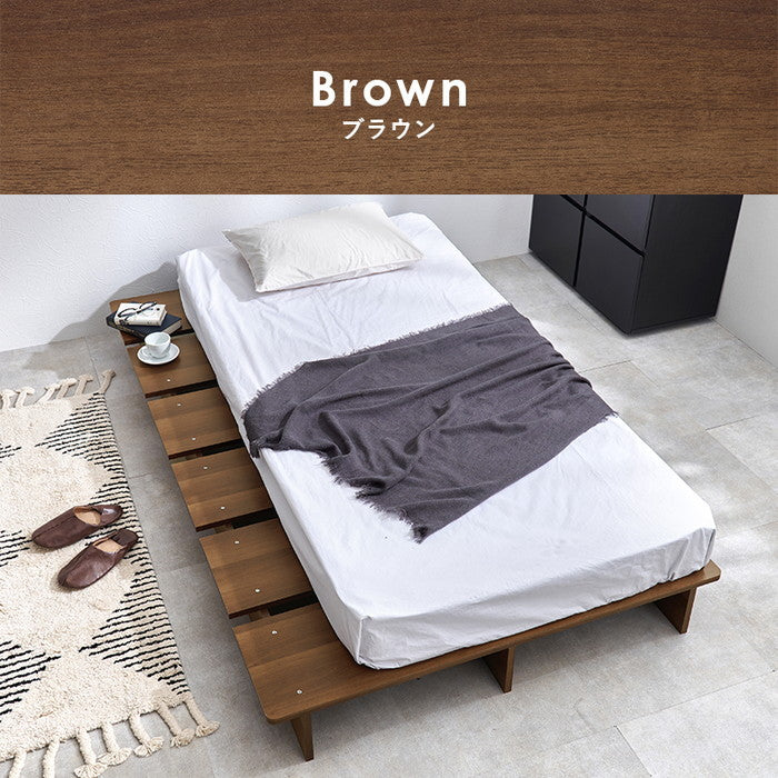 マットレス付 シングルベッド WB-7900S3301 ベッド: 幅120×奥行200.5×高さ18cm hgs-3000004248の画像