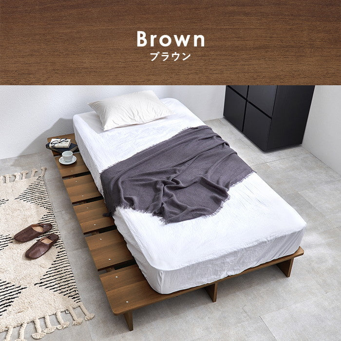 マットレス付 シングルベッド WB-7900S3302 ベッド: 幅120×奥行200.5×高さ18cm hgs-3000004256の画像