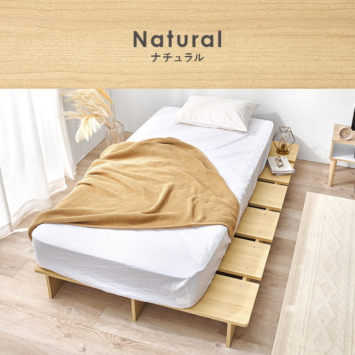 マットレス付 シングルベッド WB-7900S3302 ベッド: 幅120×奥行200.5×高さ18cm hgs-3000004256の画像