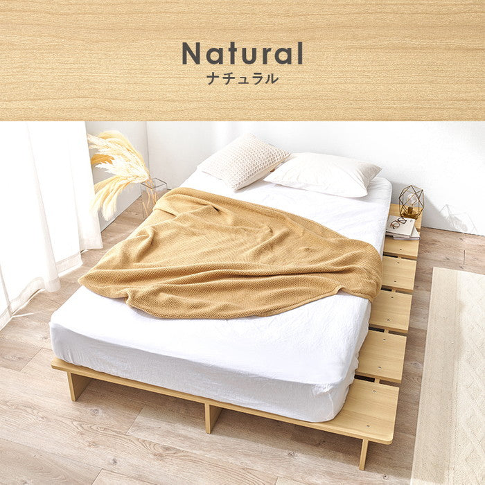 マットレス付 セミダブルベッド WB-7900SD3302 ベッド: 幅140×奥行200.5×高さ18cm hgs-3000004258の画像