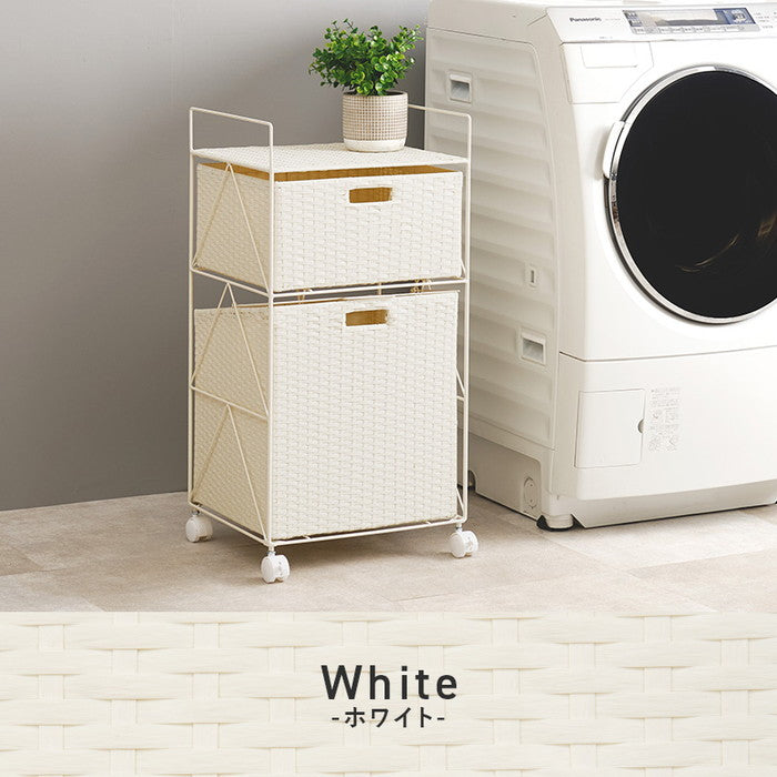 ランドリー RAN-2457 幅40×奥行35×高さ80cm hgs-3000004270の画像