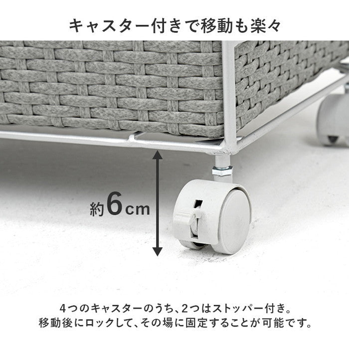 ランドリー RAN-2457 幅40×奥行35×高さ80cm hgs-3000004270の画像