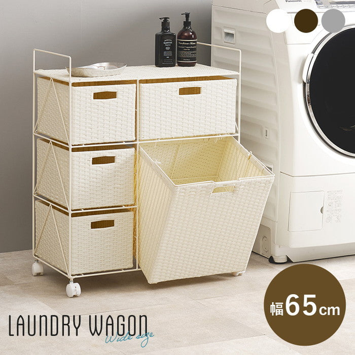 ランドリー RAN-2458 幅65×奥行35×高さ80cm hgs-3000004273の画像