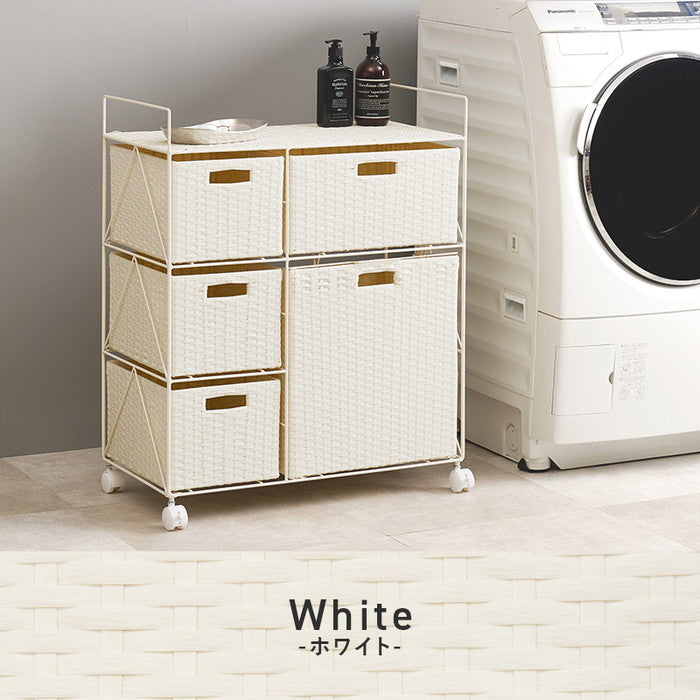 ランドリー RAN-2458 幅65×奥行35×高さ80cm hgs-3000004273の画像