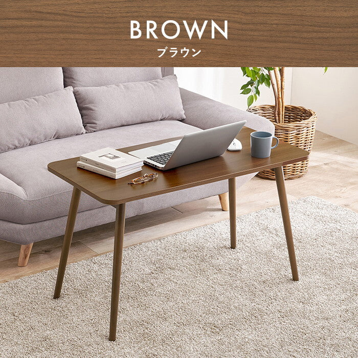 折れ脚テーブル ブラウン ナチュラル ホワイトウォッシュ 幅100×奥行50×高さ60cm MT-6486 hgs-3000005173の画像