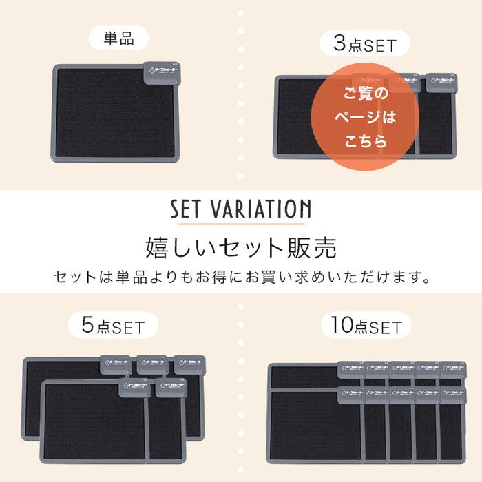 デスクヒーター ３点セット 幅46×奥行36×高さ3cm KH1800-3S hgs-3000005437の画像