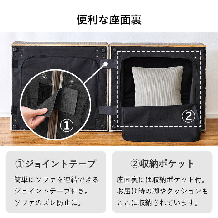 ４WAY ソファベッド ダークグレー グリーン ライトグレー 幅180×奥行85〜97×高さ65〜38/53〜26×座面高38/26cm LSF-4441 hgs-3000005789の画像