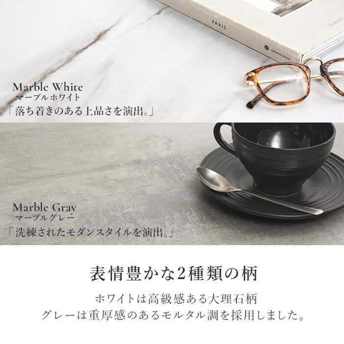 テーブル マーブルグレー マーブルホワイト 幅69×奥行69×高さ33cm VKT-7262 hgs-3000005856の画像