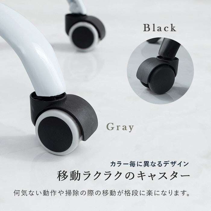 オフィスチェア ブラック グレー 幅63×奥行63×高さ114.5〜125.5×座面高43.5〜51.5cm LHC-4411H hgs-3000005960の画像