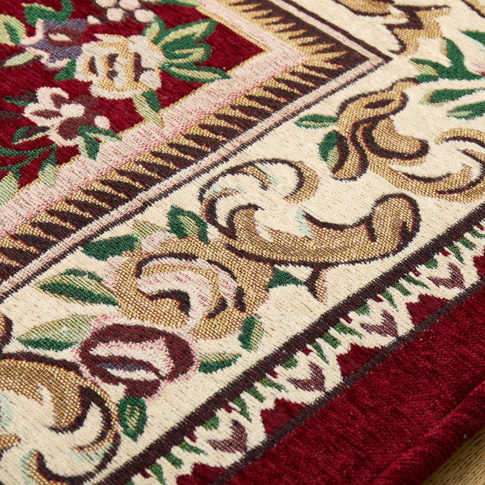 シェニールマット ダミニ 約70×120cm 玄関マット インテリアマット ウレタン入り ふっくら 厚手 室内 屋内 ジャガード織 オールシーズン hig-270092423xの画像