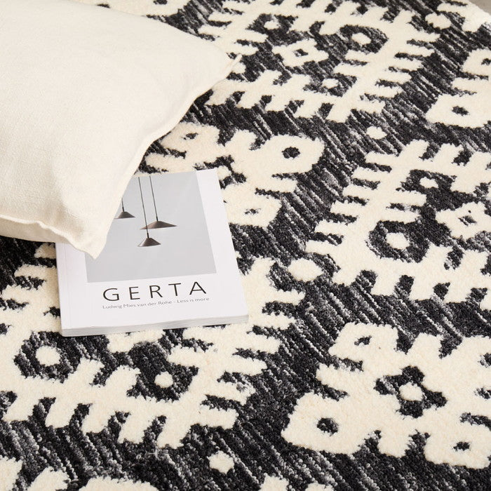 シェニールマット ダッタ 約70×120cm 玄関マット インテリアマット ウレタン入り ふっくら 厚手 室内 屋内 ジャガード織 オールシーズン hig-270092443xの画像