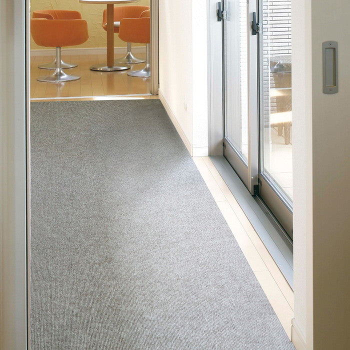 吸着 廊下敷きマット 約90×600cm フリーカット カットできる 廊下カーペット 廊下用マット 薄手 洗える 幅90cm ロングマット 床暖房対応 hig-350118902xの画像