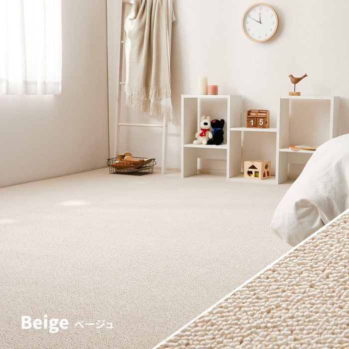 敷き詰めカーペット PS-700 江戸間3帖 3畳 防炎 防音 防ダニ 抗菌 防汚 はっ水 日本製 hig-600002630xの画像