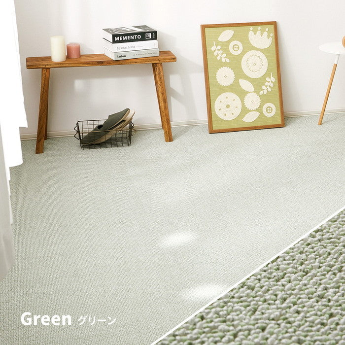 敷き詰めカーペット PS-700 江戸間4.5帖 4.5畳 防炎 防音 防ダニ 抗菌 防汚 はっ水 日本製 hig-600002645xの画像