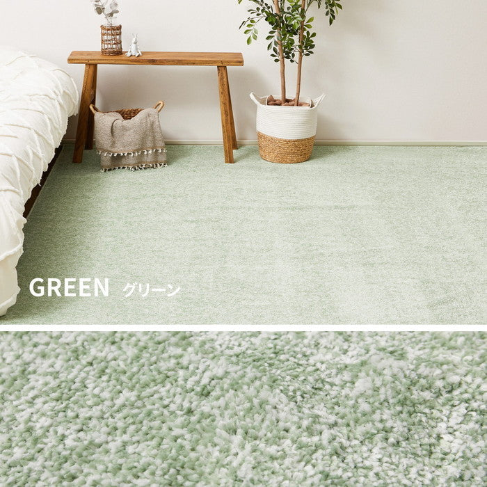 敷き詰めカーペット リクリア 江戸間3帖 3畳 消臭 抗菌 防臭 ペット 日本製 hig-600094730xの画像