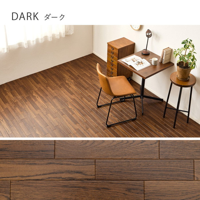 クッションフロア 6帖 6畳 約273×352cm （約91×352cm×3枚） 敷き詰め 抗菌 抗ウイルス 防カビ 防炎 日本製 ペット DIY リフォーム 滑り止めシール付き hig-700040478xの画像