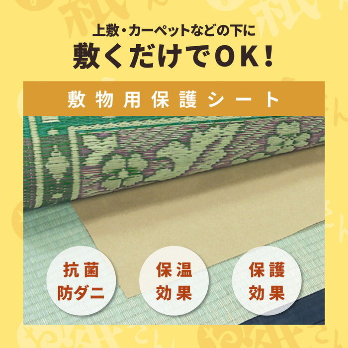 抗菌・防ダニ 敷物用保護シート お紙さん 4.5帖用 hig-990300560xの画像