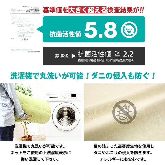 高機能中綿素材シンサレートTM.使用 掛け布団 衿裏地フリース生地 スモールシングル ショート 140x200 icr-thinf-jrの画像