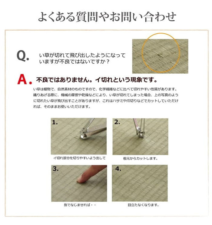 純国産 い草 上敷き カーペット 双目織 ほほえみ 江戸間8畳 約352×352cm ihk-1010040012802