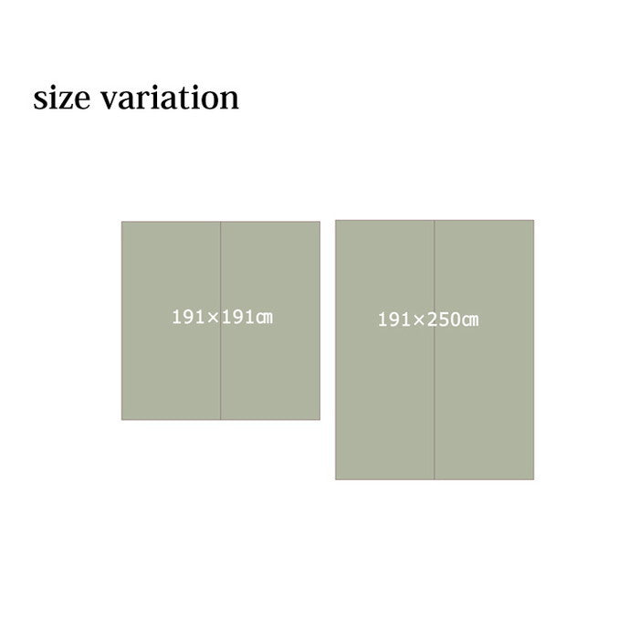い草ラグ 国産 ラグ カーペット 約3畳 長方形 Fレンガ 約191×250cm 裏:ウレタン ブラウン ihk-1050410063904の画像