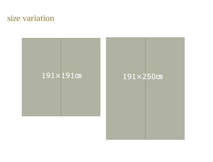 い草ラグ おしゃれ 国産 カーペット シンプル ブラウン 約191×250cm ブラウン ネイビー ihk-1051180063904の画像