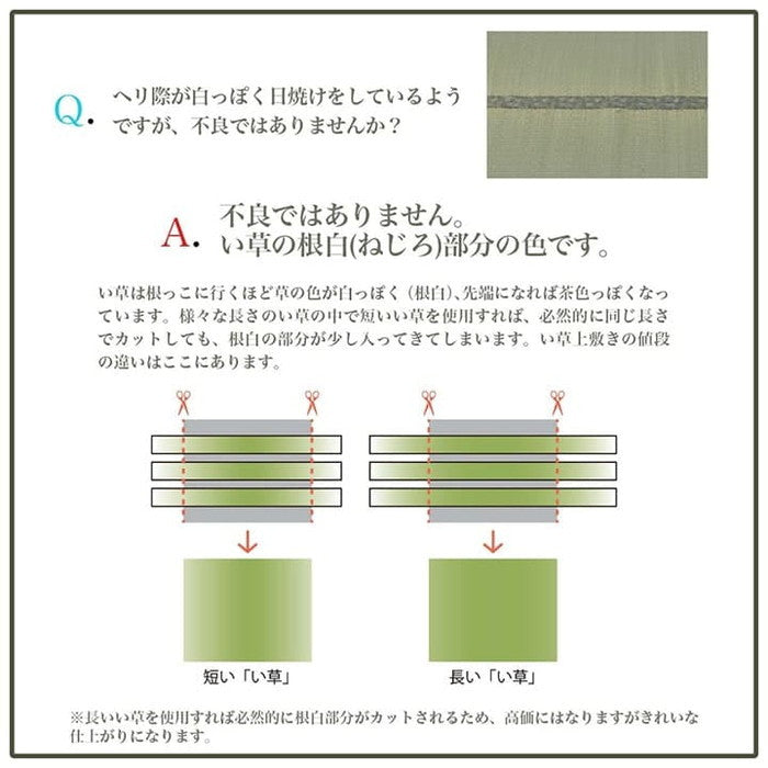 ラグ 長方形 い草 日本製 国産 自然素材 ナチュラル 市松柄 オールシーズン 消臭 シンプル 約140×200cm ホットカーペット対応 床暖房対応 ihk-1051631012303