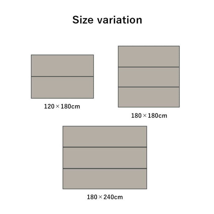 い草ラグ カーペット夏用 自然素材 節電 快適 インテリア ギャベル柄 シンプル おしゃれ おすすめ 湿度調節 消臭効果 お手入れ簡単 約180×240cm ブルー ブラウン ihk-1061930044104の画像