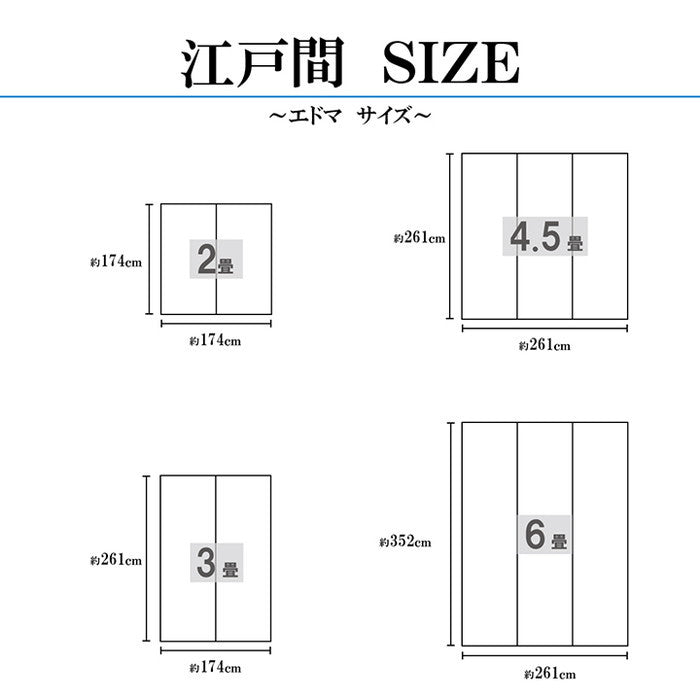 敷物 花ござ 国産 純国産 日本製 小林製薬 持続性抗菌剤 KOBA-GUARD 制菌 抗菌防臭 夏 い草 市松 モダン 滑り止め 不織布 江戸間4.5畳 約261×261cm ベージュ グリーン グレー ihk-1080500020502の画像