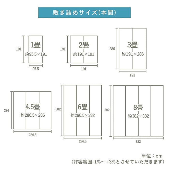 上敷き ゴザ 敷詰 カーペット い草 自然素材 日本製 国産 消臭 ナチュラル 市松柄 シンプル 江戸間8畳 約348×352cm ihk-1081900010702