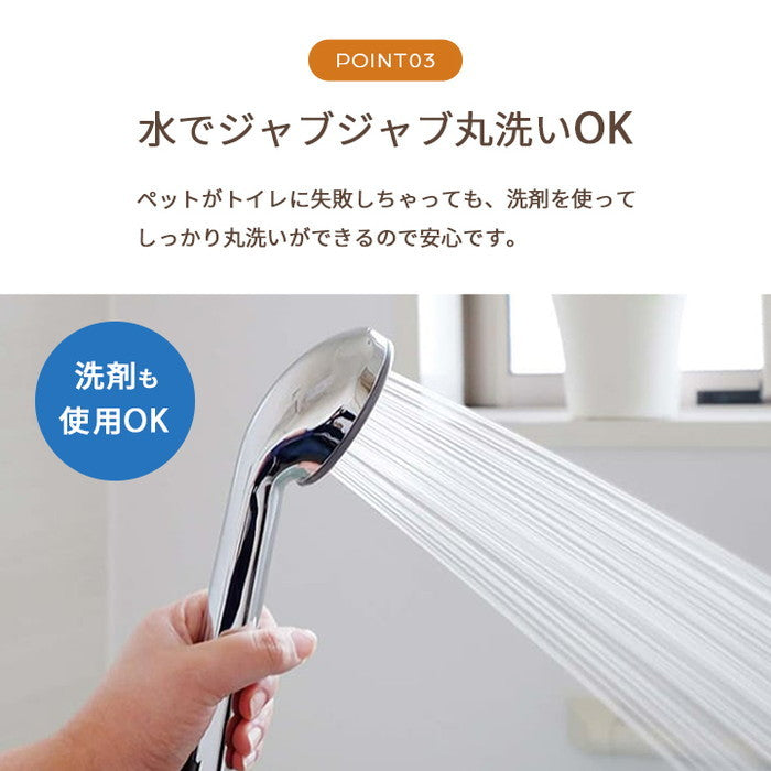 洗える ござ 日本製 国産 カーペット リバーシブル 丈夫 除菌スプレー対応 敷詰 ラグ 敷物 ペット 江戸間2畳 約174×174cm ブラウン グリーン グレー ihk-1090740020902の画像