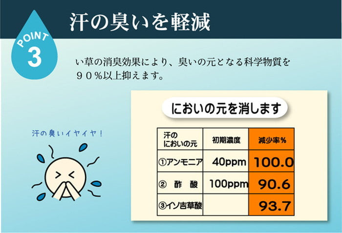 医師との共同開発 い草寝具 アスク ベビー汗取P 約70×120cm ihk-1120220013026