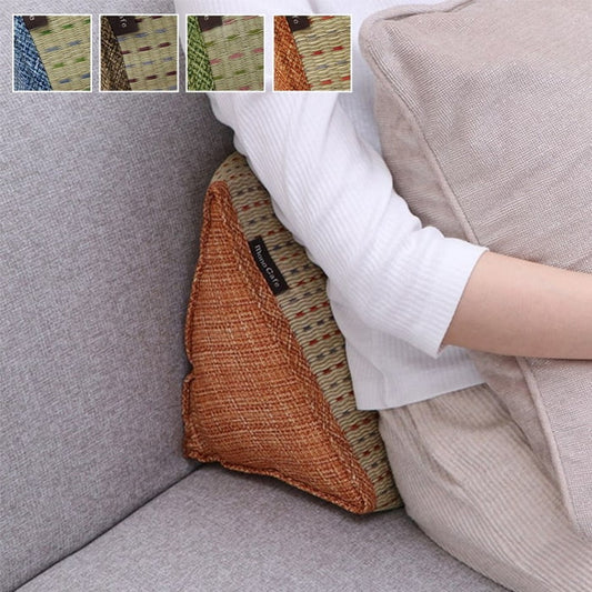 クッション くつろぎ い草 抗菌防臭 シンプル 小林製薬コバガード使用 約40×30×20cm ブルー ブラウン グリーン オレンジ ihk-1120700042201の画像