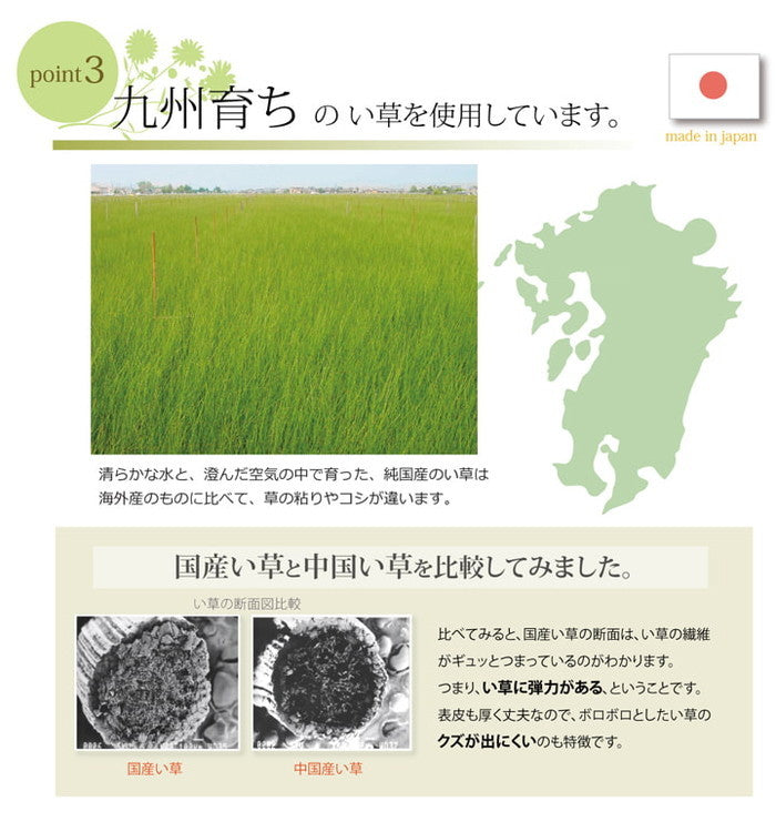 枕 まくら い草枕 ピロー 低反発 マリータ くぼみ平枕 約50×30cm 箱付 中:低反発ウレタンチップ ブルー ブラウン ihk-1121660046343の画像